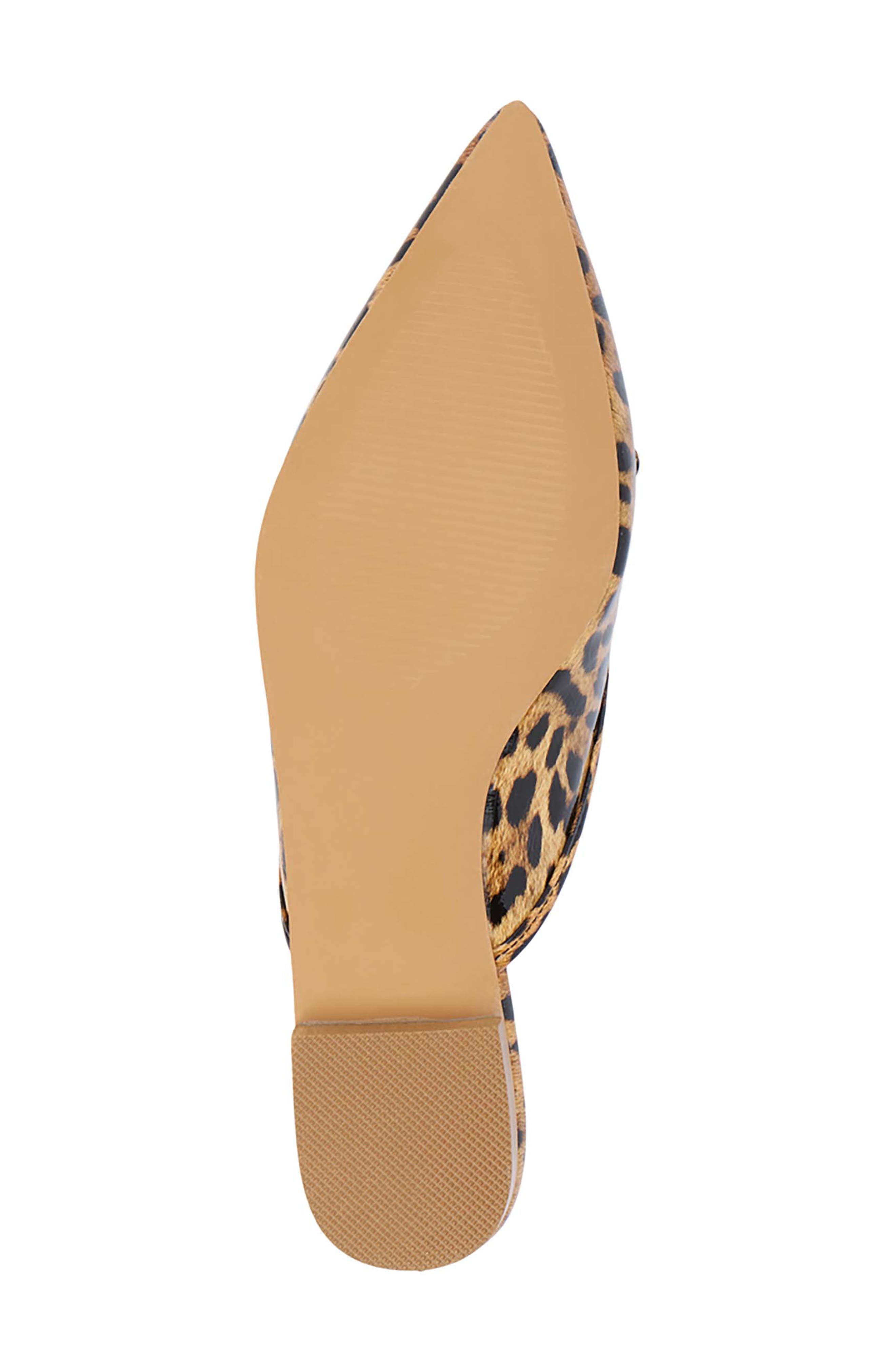 Matisse Reggie Pointed Toe Mule, Alternate, color, Leopard Print