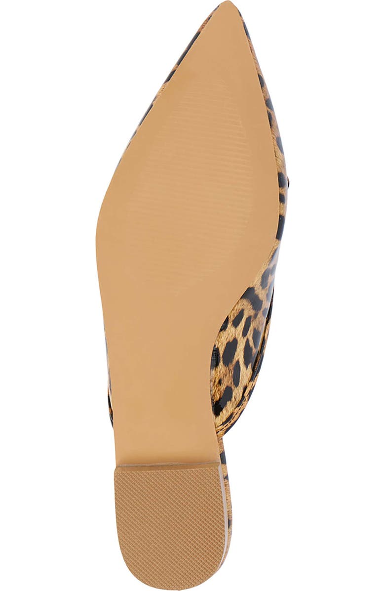 Matisse Reggie Pointed Toe Mule, Alternate, color, Leopard Print