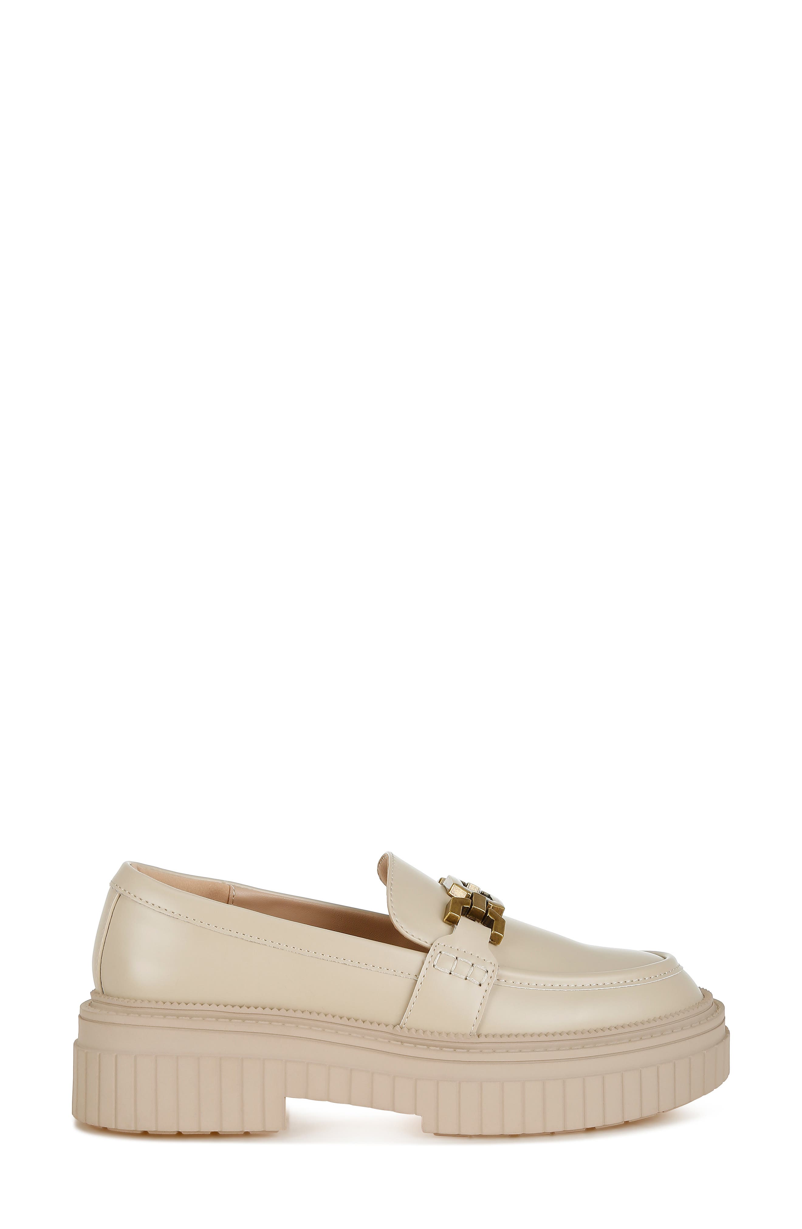LONDON RAG Grosbeak Chunky Sole Loafer, Alternate, color, Beige