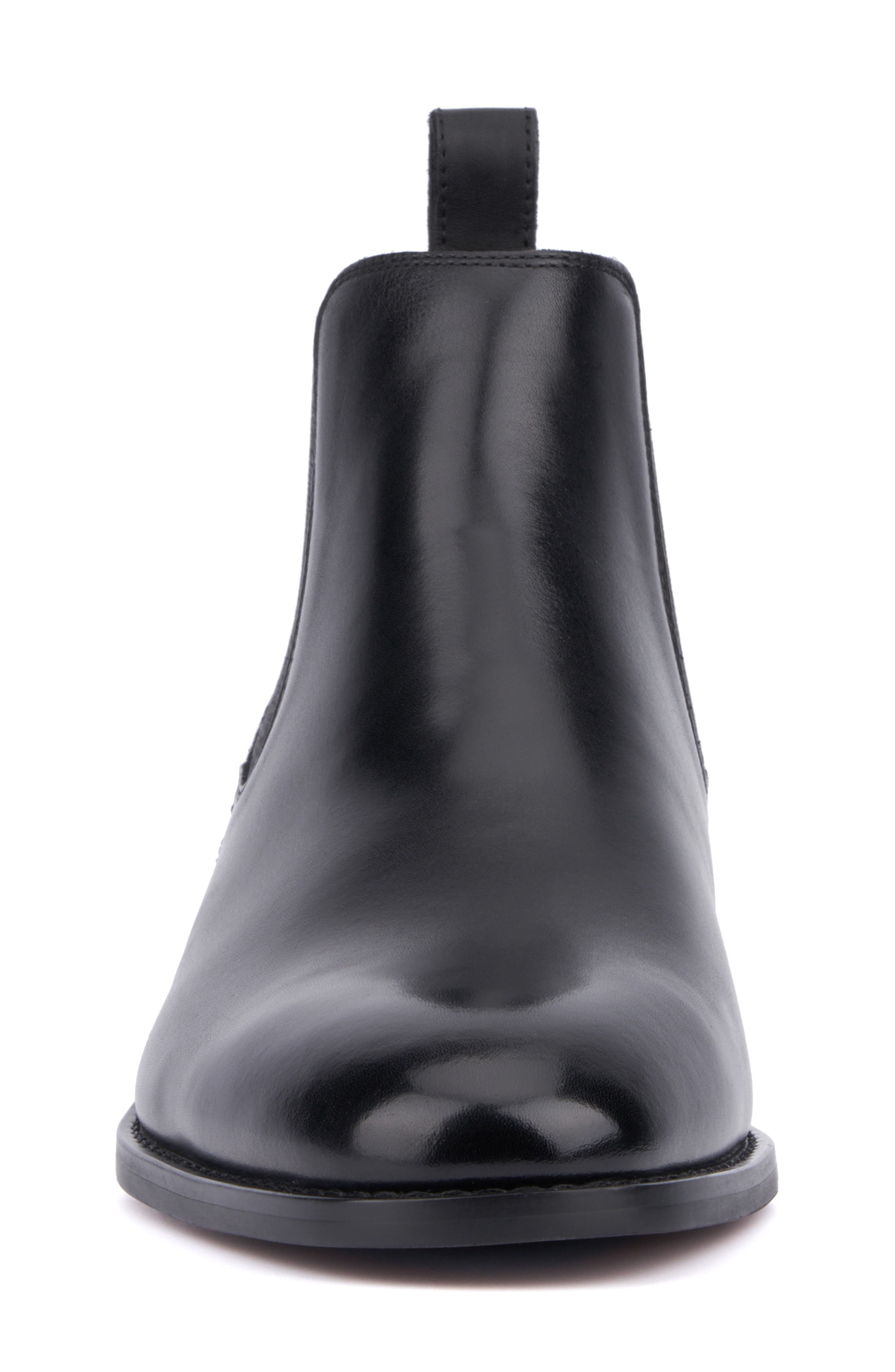 VINTAGE FOUNDRY Darwin Plain Toe Chelsea Boot, Alternate, color, Black