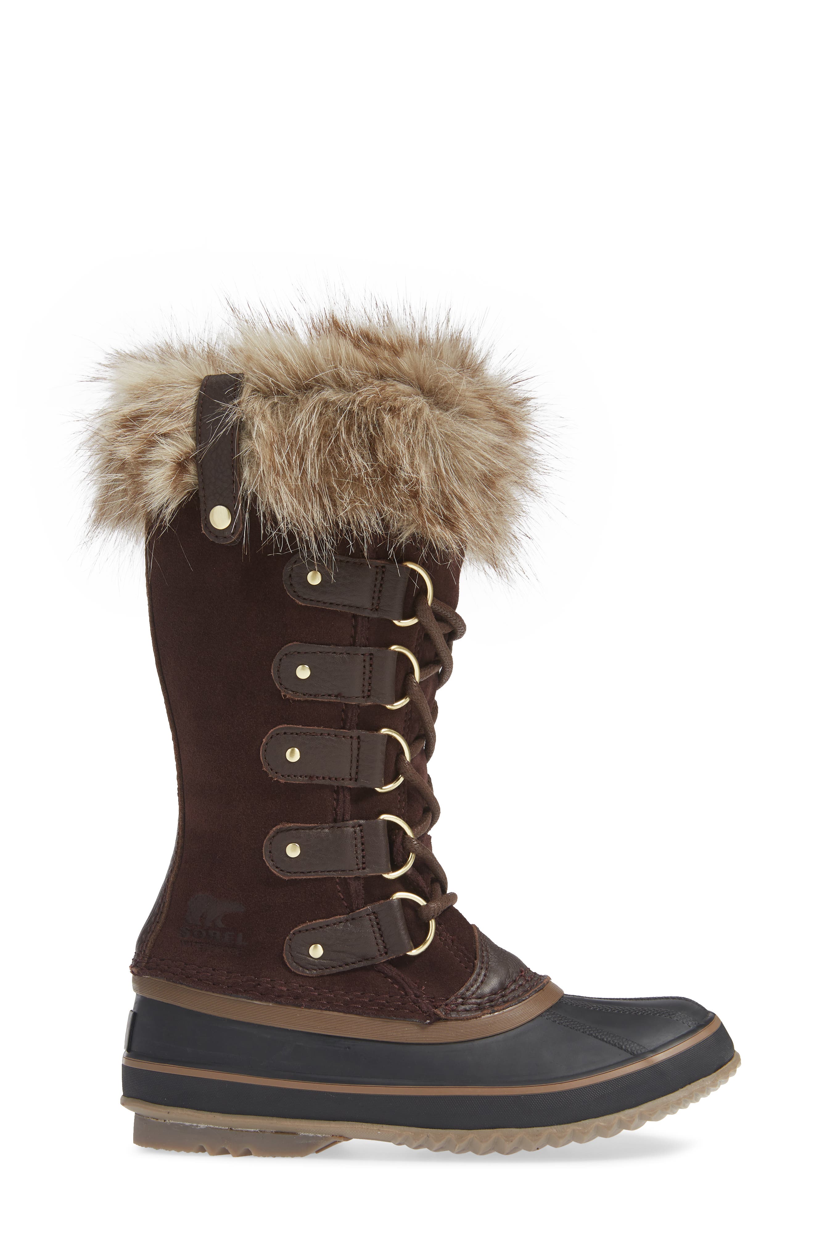 SOREL 'Joan of Arctic' Waterproof Snow Boot, Alternate, color, 