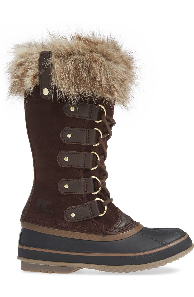 SOREL 'Joan of Arctic' Waterproof Snow Boot, Alternate, color,