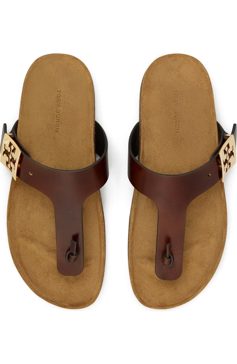 Tory Burch Mellow Thong Sandal, Alternate, color, Negroni / Light Teak