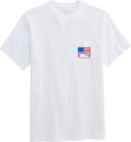 vineyard vines 1776–2026 Flag Graphic Pocket T-Shirt