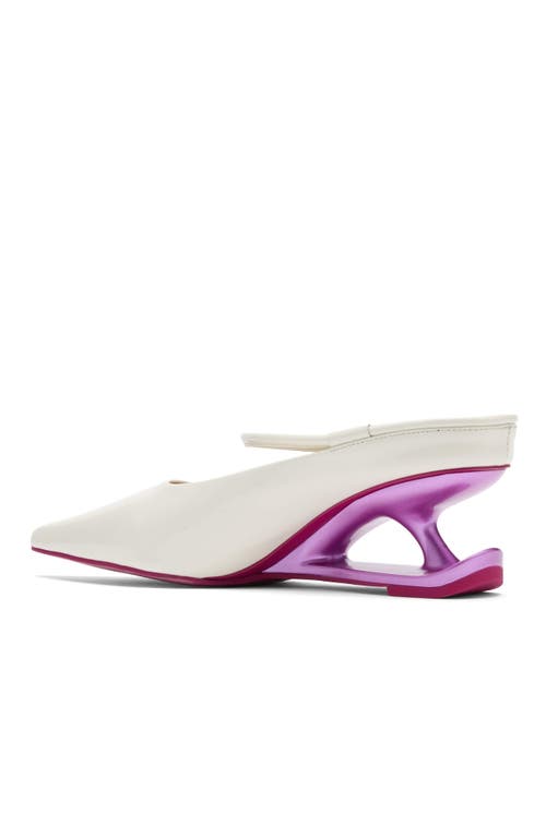 MARC NOLAN MARC NOLAN SOPHIA LEATHER STRAP PUMPS