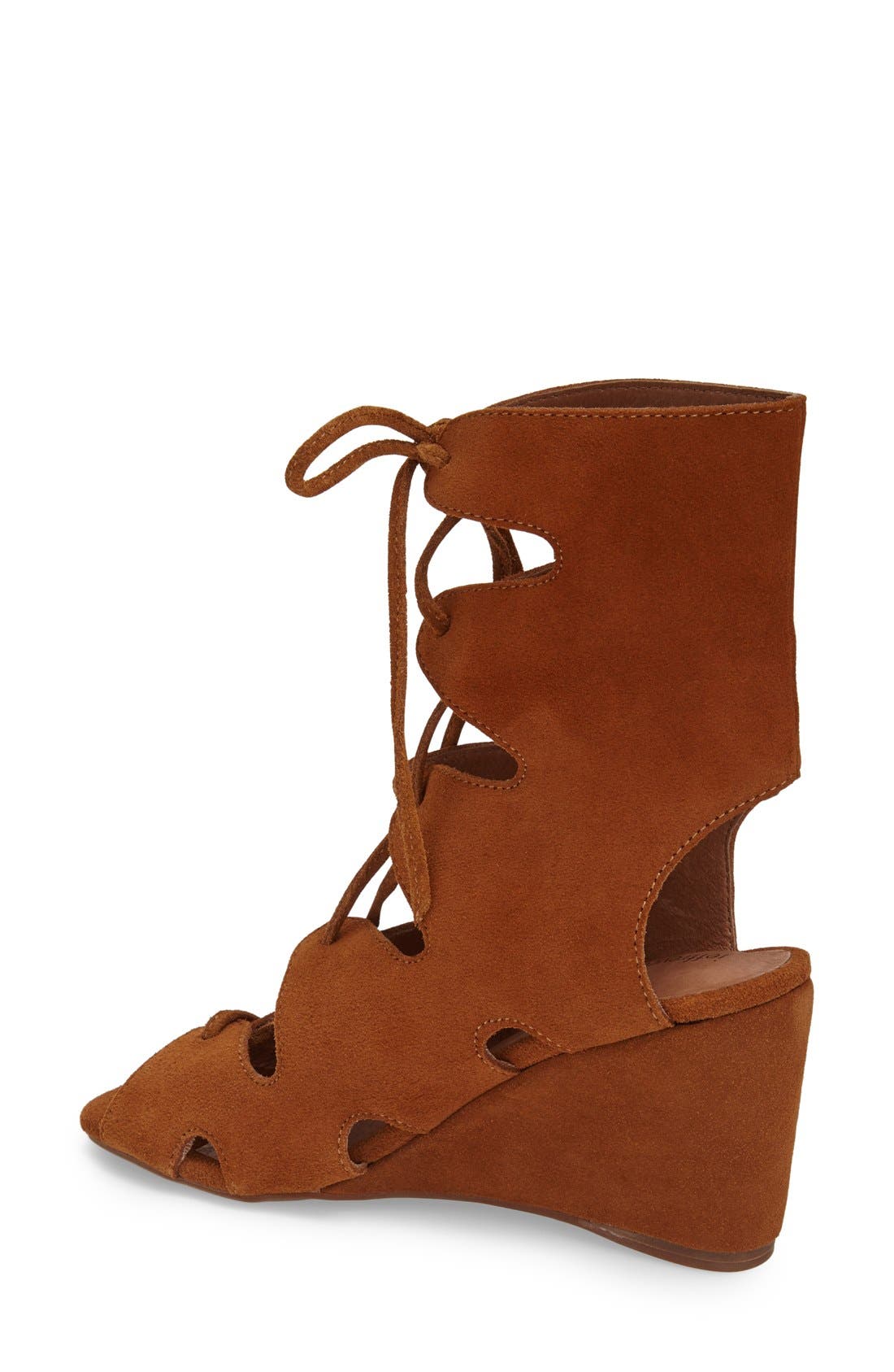 'Romilly' Suede Gladiator Sandal, Alternate, color, TAN SUEDE