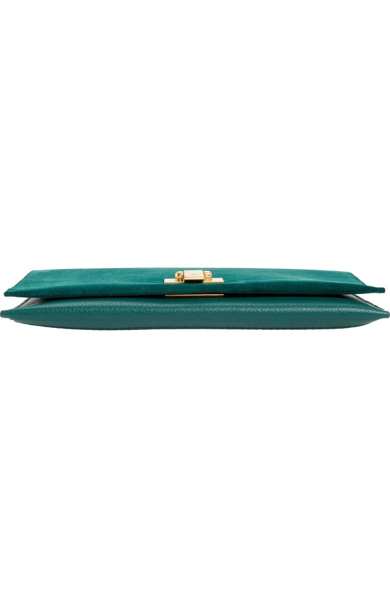Tory Burch Carmen Leather Clutch, Alternate, color,