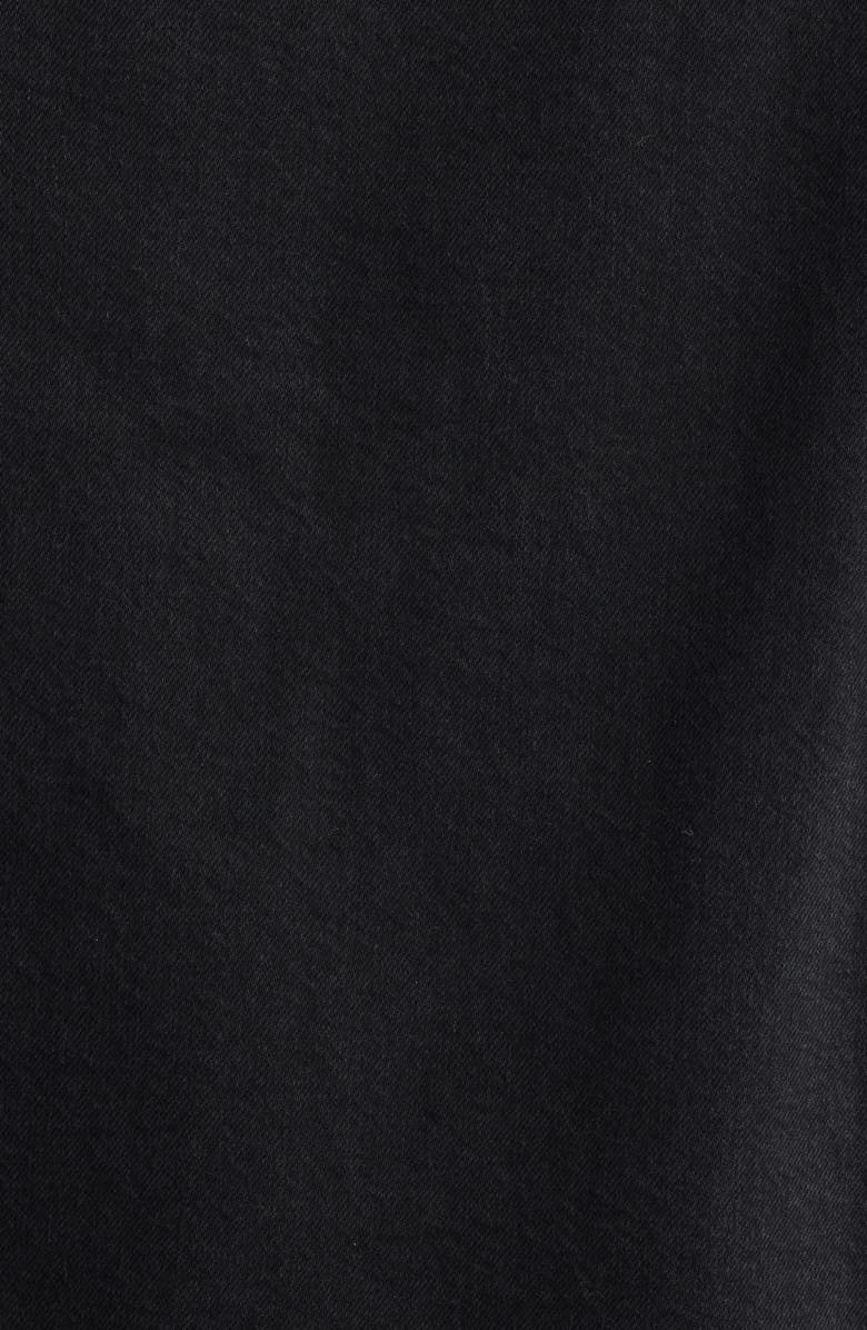 Percival Gove Cotton Denim Chore Coat, Alternate, color, Black