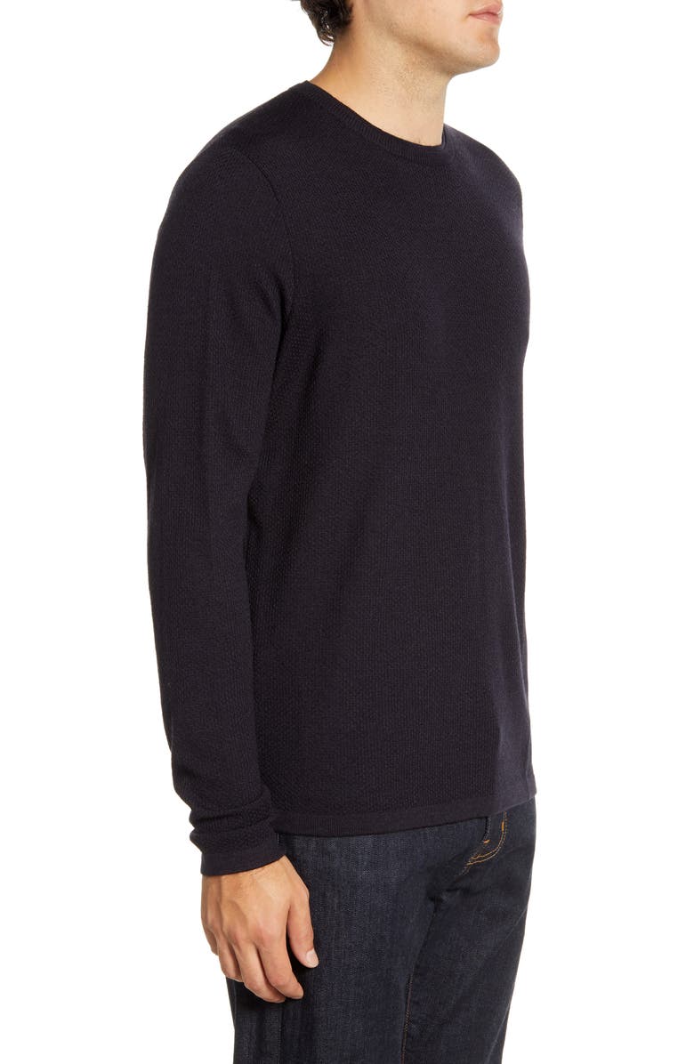NORDSTROM MEN'S SHOP Wool Blend Crewneck Sweater, Alternate, color, 