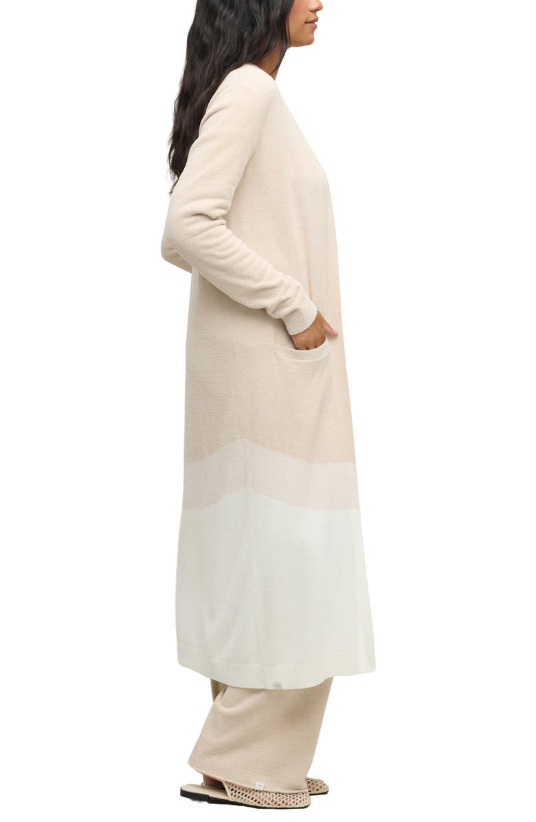 Barefoot Dreams<sup>®</sup> CozyChic<sup>®</sup> Ultra Lite<sup>®</sup> Wavy Colorblock Long Cardigan, Alternate, color, 