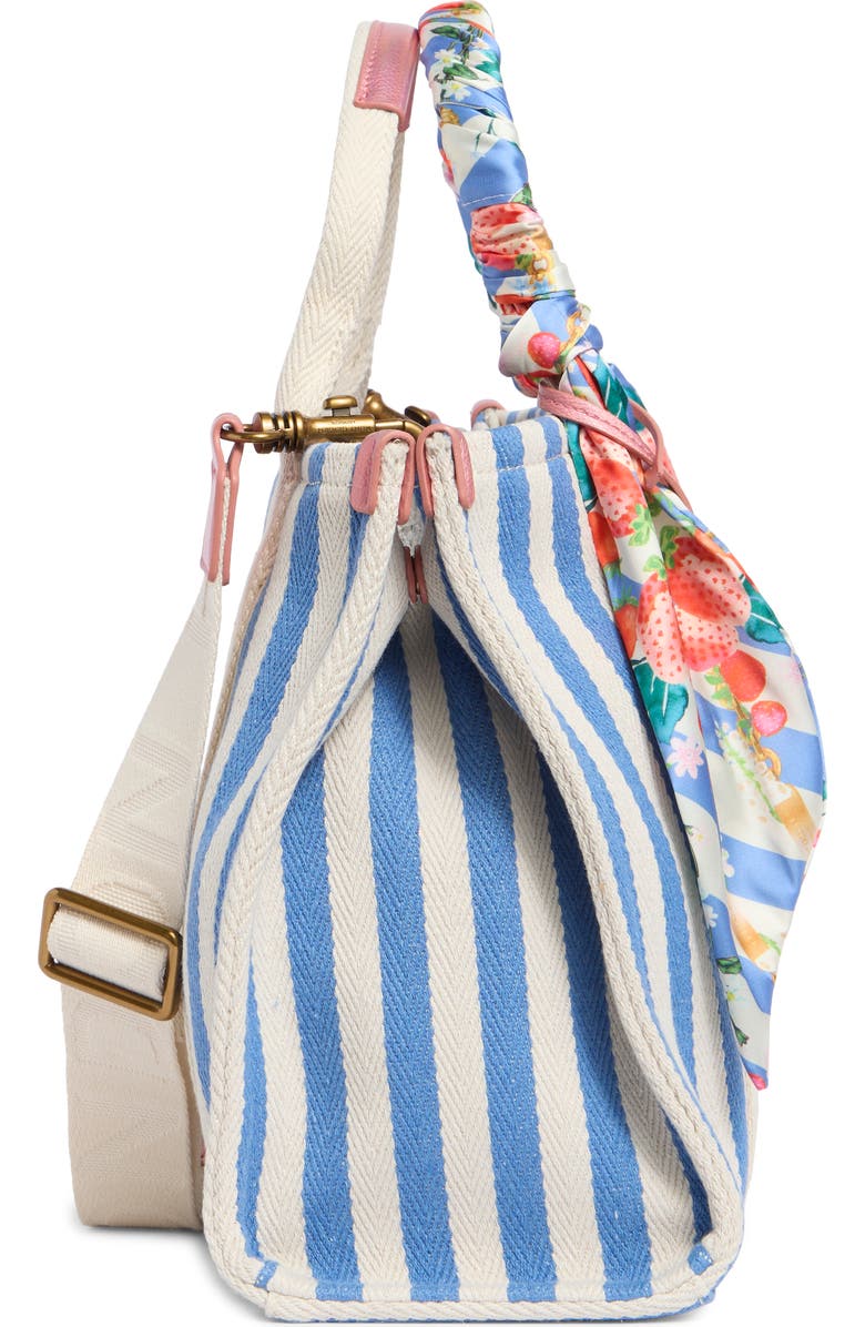 Kurt Geiger London Clapham Tote, Alternate, color, Open Blue