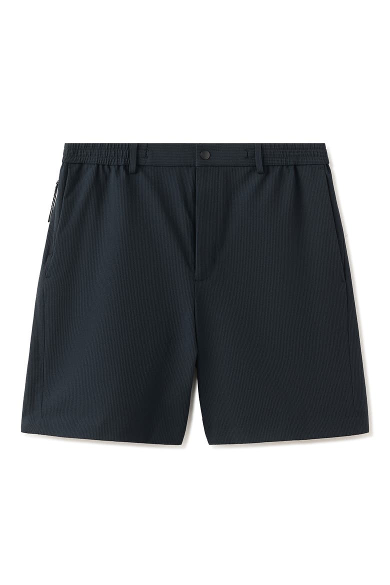 Water Repellent Comfort Stretch Shorts, Alternate, color, NAVY