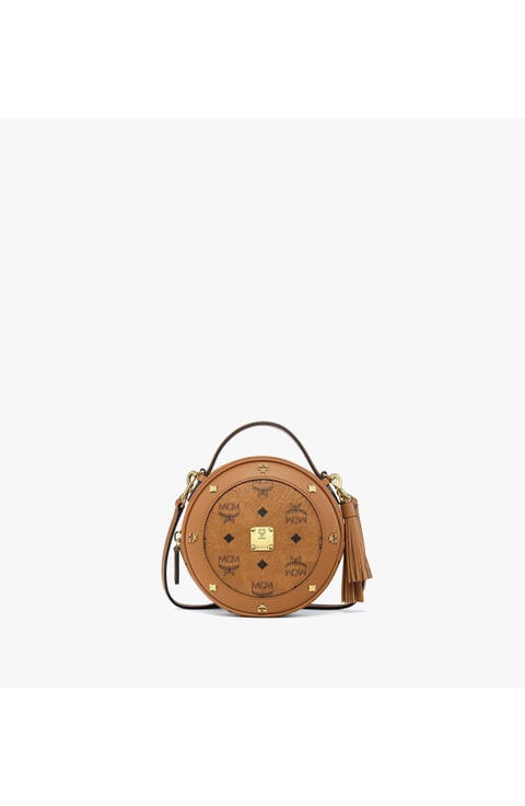 Small Pina Tambourine Bag in Visetos