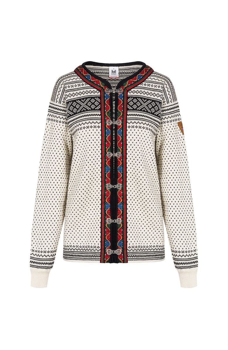 Dale of Norway Setesdal Uni Jacket - Men's, Main, color, Off White/Black