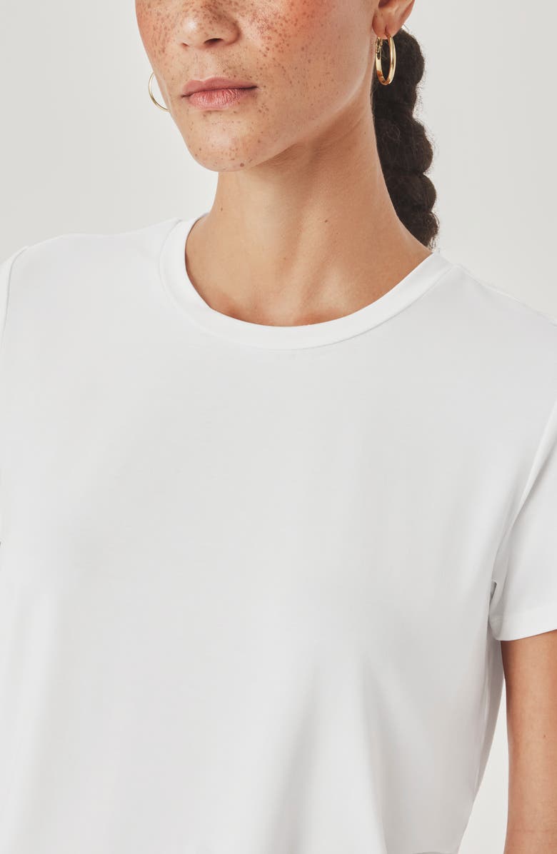 Splendid Tyra Crewneck T-Shirt, Alternate, color, White