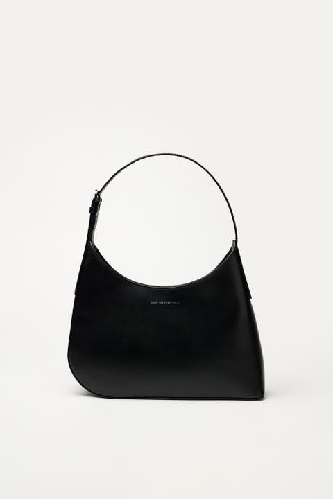 Arch Smooth Leather Shoulder Bag