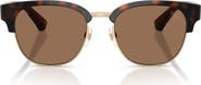 Burberry 52mm Round Sunglasses