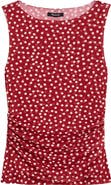 Madewell Cinched Double Layer Mesh Top