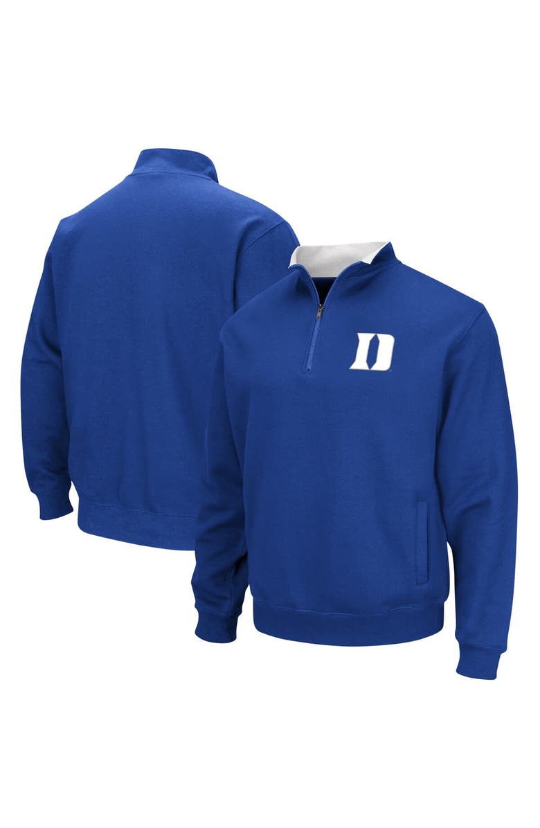 COLOSSEUM Men's Colosseum Royal Duke Blue Devils Tortugas Quarter-Zip Top, Main, color, Royal