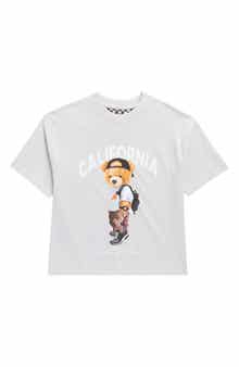 DENIM AND FLOWER Kids' California Bear Graphic T-Shirt