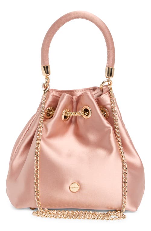 Shop Olga Berg Amanda Satin Bucket Bag