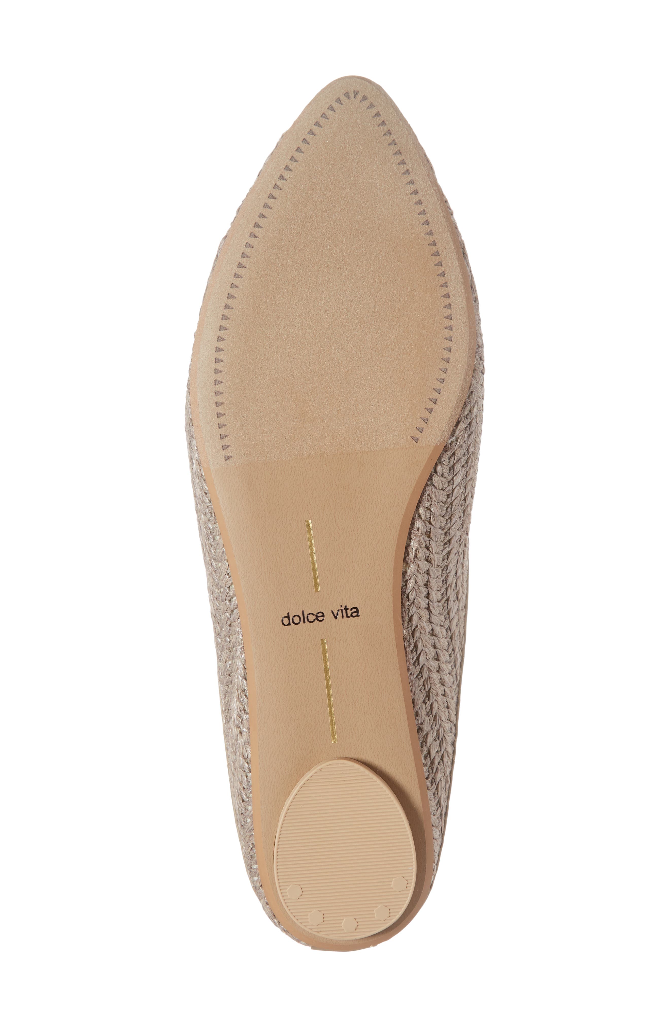 Dolce Vita Grant Woven Flat Mule, Alternate, color, 