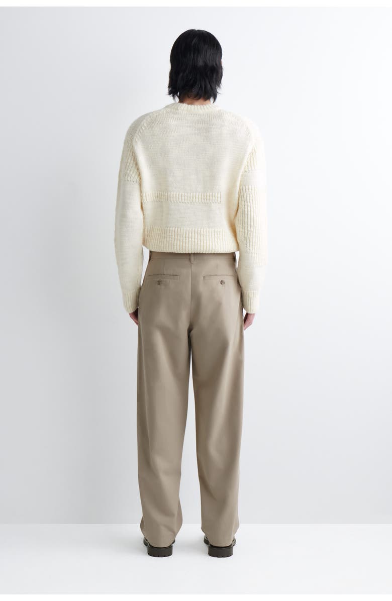 COS Cotton Straight-Leg Chinos, Alternate, color, Beige