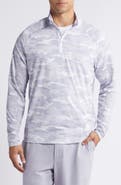 johnnie-O Patton Camo Half Zip Pullover