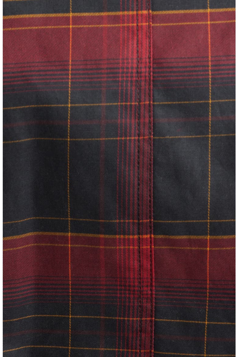 Plaid Print Jacket, Alternate, color, RED GROUND