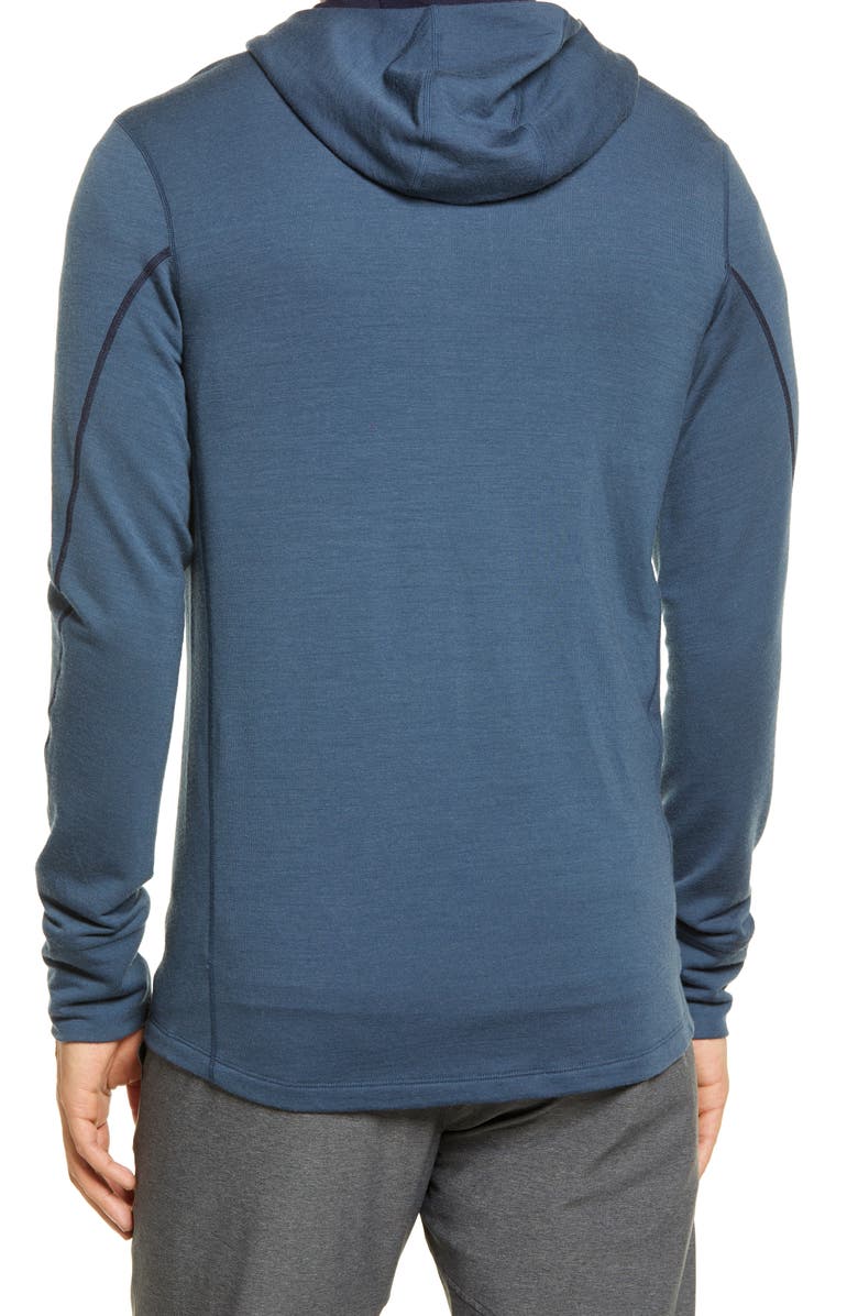 Icebreaker Quantum II Zip Hoodie, Alternate, color, 