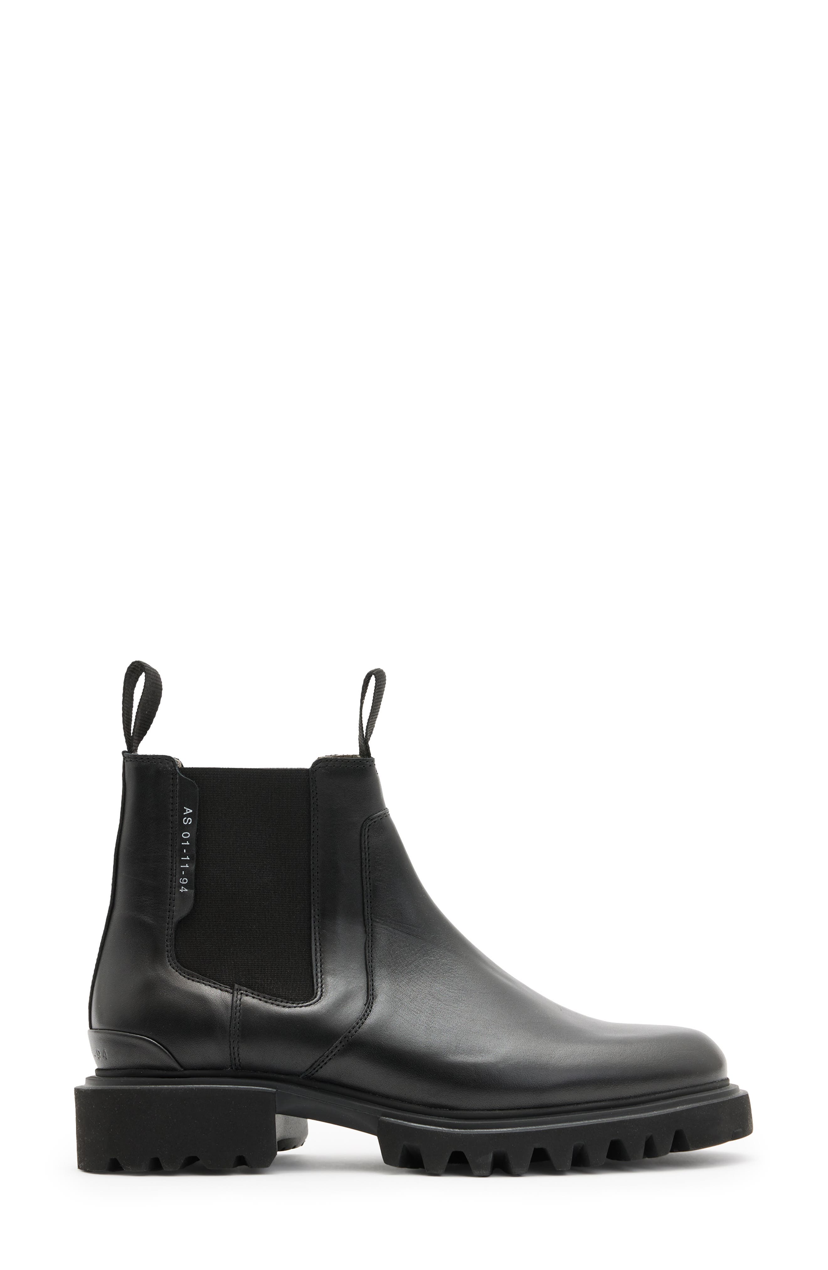 AllSaints Ada Chelsea Boot, Alternate, color, Black