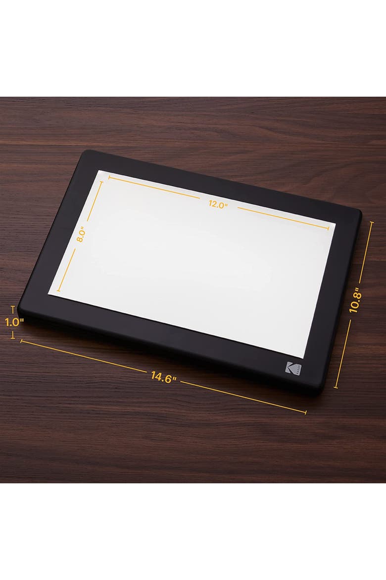 LED Light Box 12x8 in, Alternate, color, Black