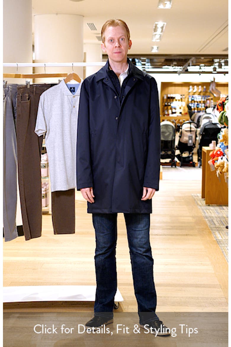 Ultralight Waterproof Car Coat with Removable Bib video