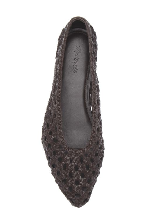 Madewell The Ruth Ballet Flat In Brown