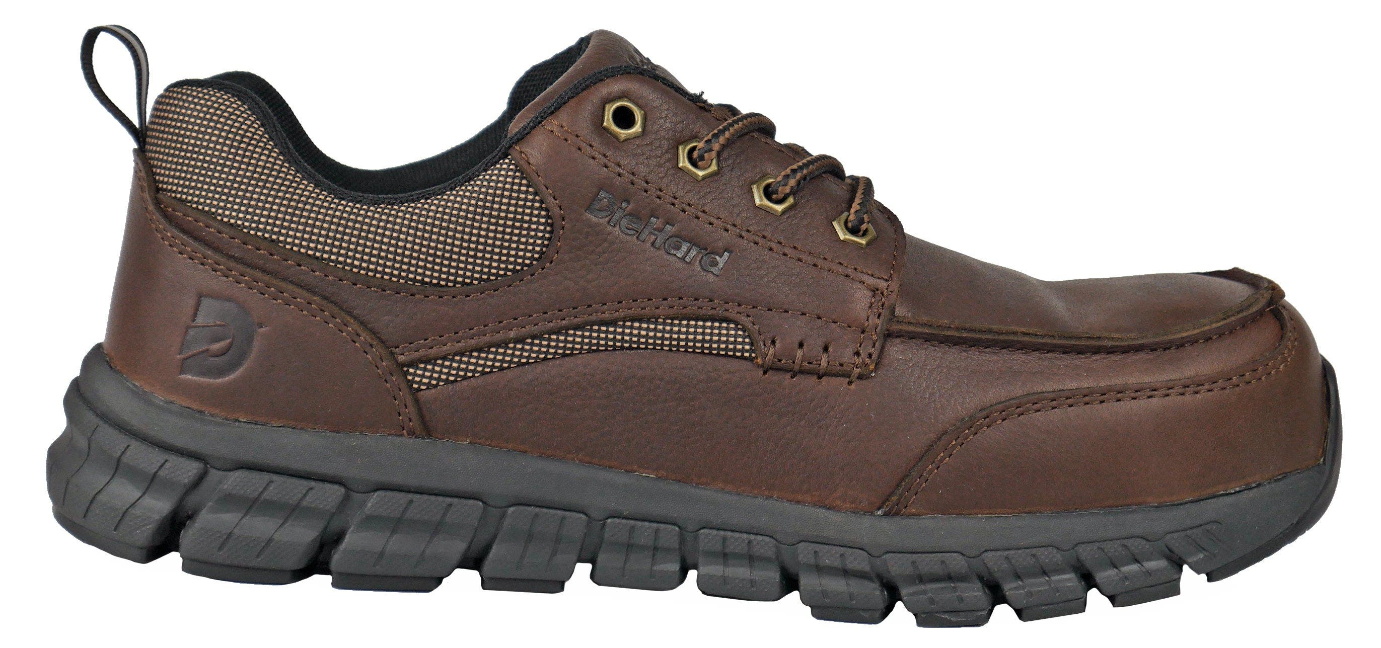DieHard Sunbird Composite Toe Work Shoe Brown, Alternate, color, Brown