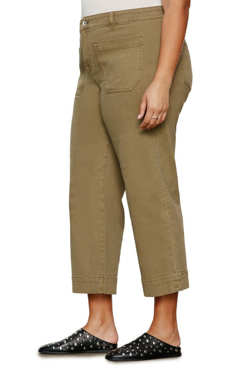 Sanctuary The Marine Crop Wide Leg Jeans, Alternate, color, 