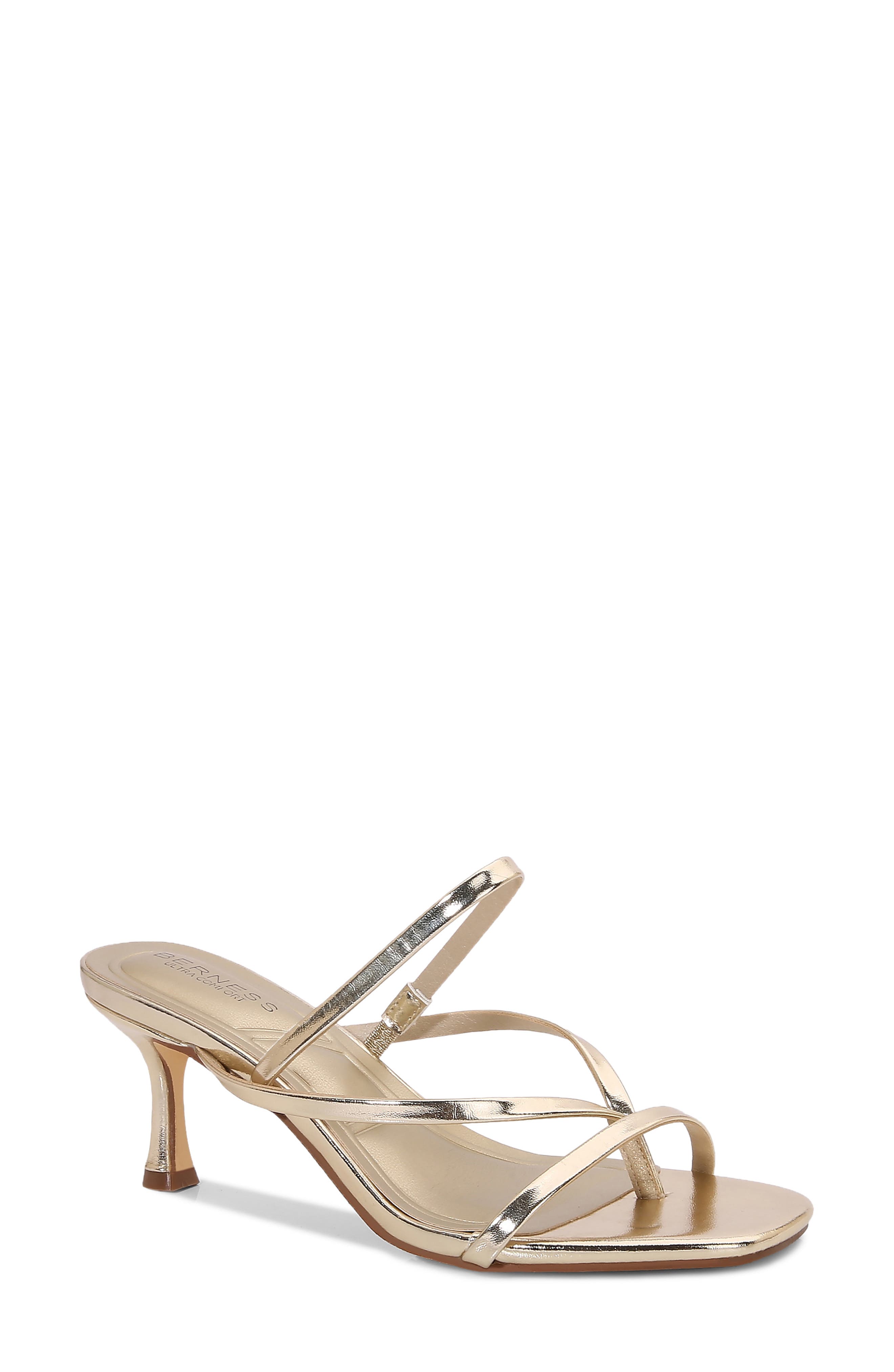 Lili Strappy Thong Sandal, Main, color, GOLD