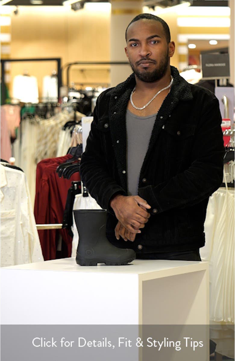 Kids' Essential Mid Waterproof Rain Boot, sales video thumbnail