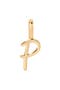  Gold Vermeil Initial P