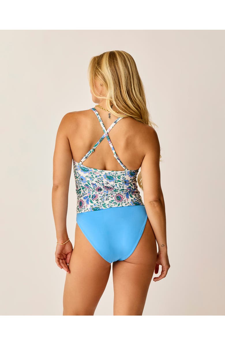 Carve Designs Serenity Compression Tankini, Alternate, color, Cloud Multifloral