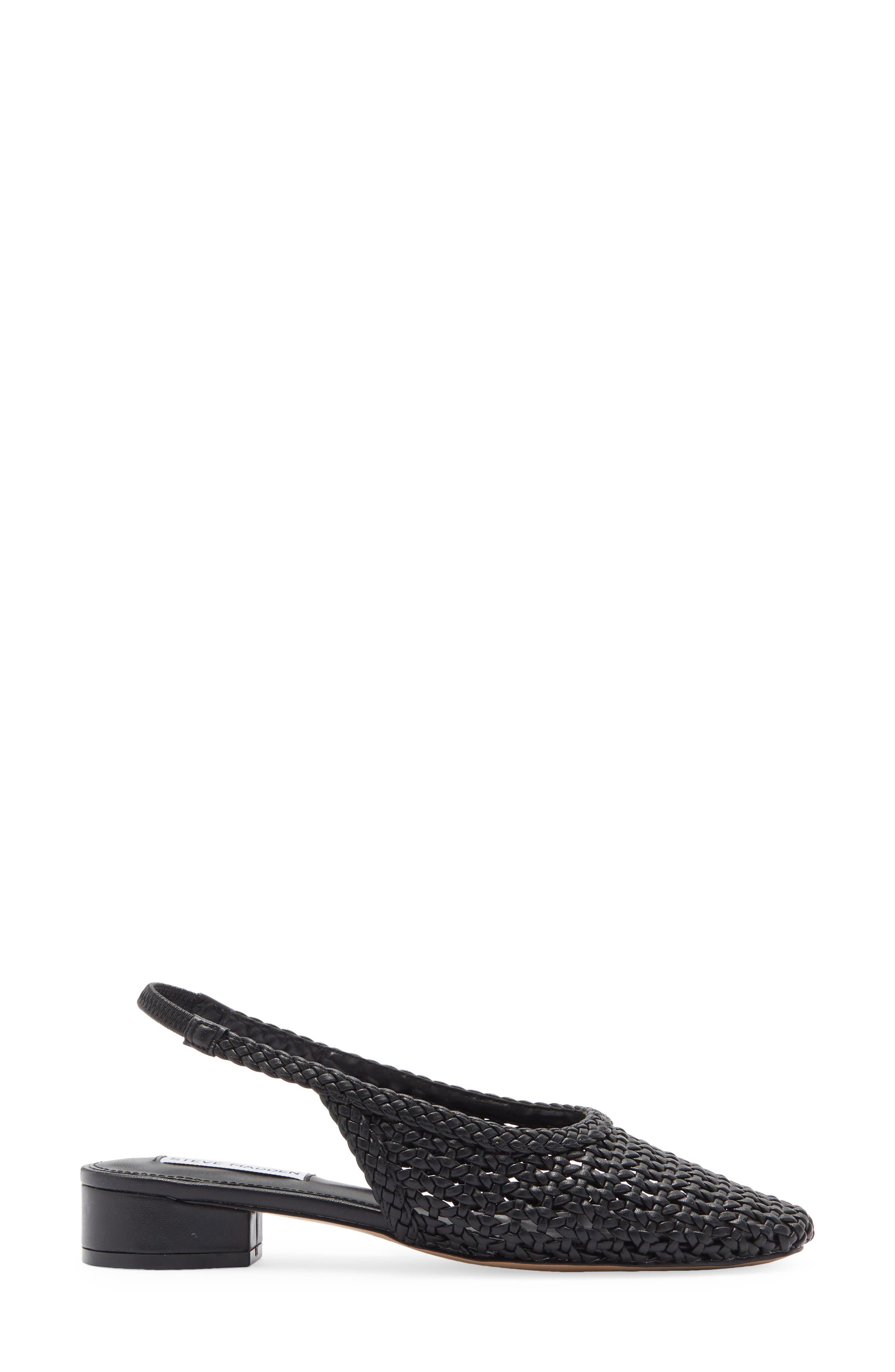 Steve Madden Mallorca Slingback Pump, Alternate, color, Black