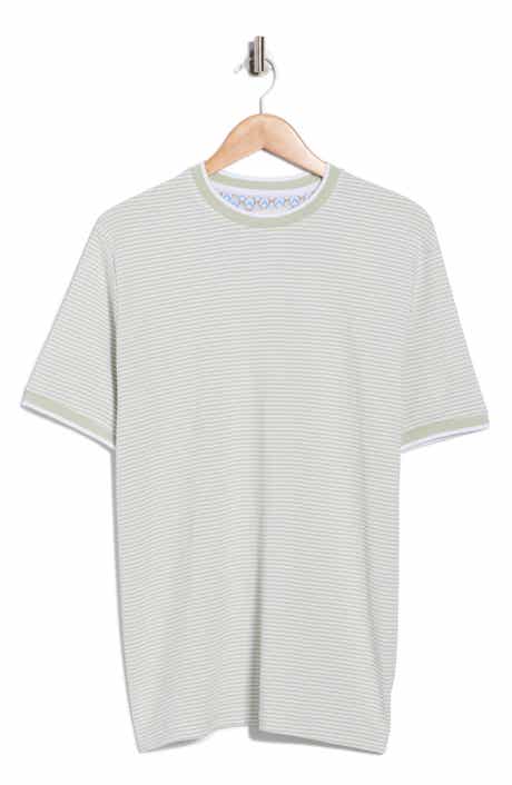 DENIM AND FLOWER Textured Crewneck T-Shirt