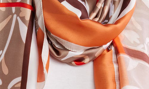 La Fiorentina Abstract Print Scarf