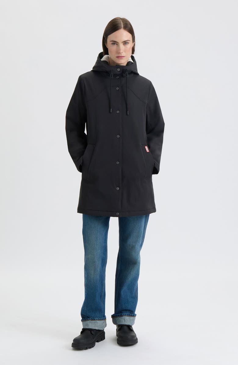 Hunter Billy Hooded Raincoat, Alternate, color,