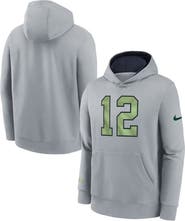 Nike Youth Nike  Wolf Gray Seattle Seahawks 2025 Rivalries Collection Club Hoodie