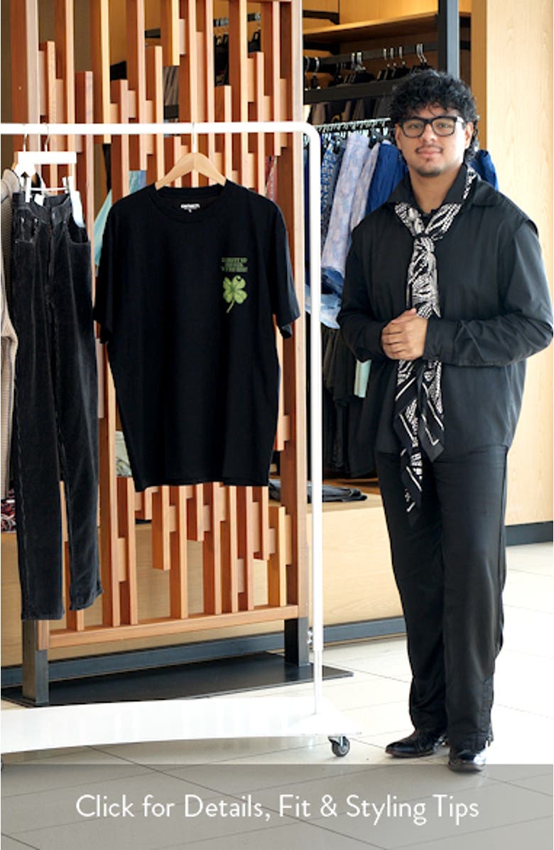 Clover Organic Cotton Graphic T-Shirt, sales video thumbnail