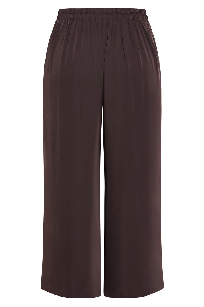Jett Pleated Wide Leg Pants, Alternate, color, ESPRESSO