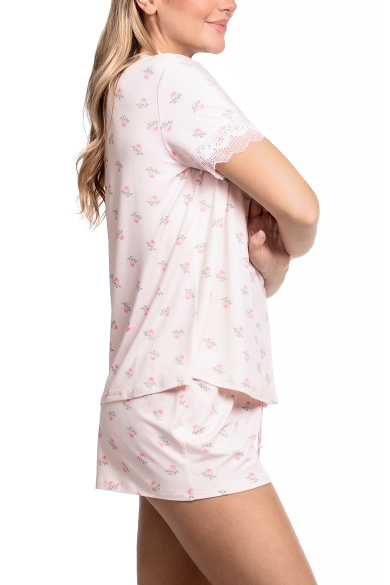 Sevilla Shortie Pajamas, Alternate, color, QUARTZ PINK
