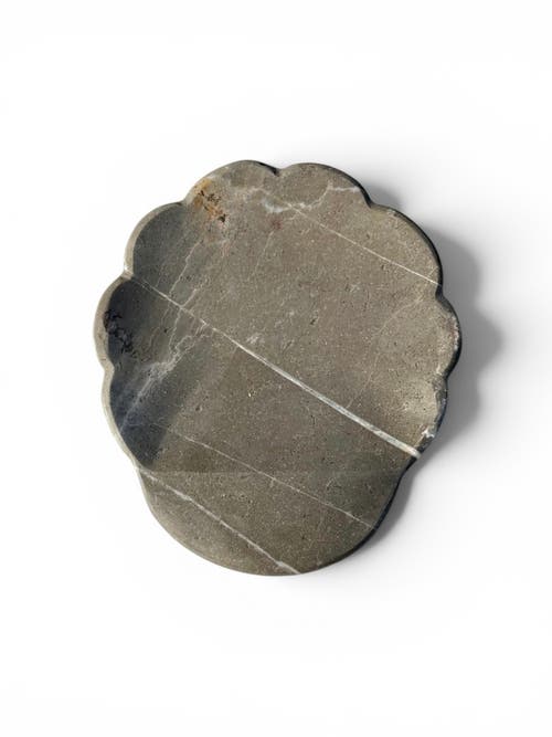 Villa Lua Home Belle Marble Spoon Rest In Gray