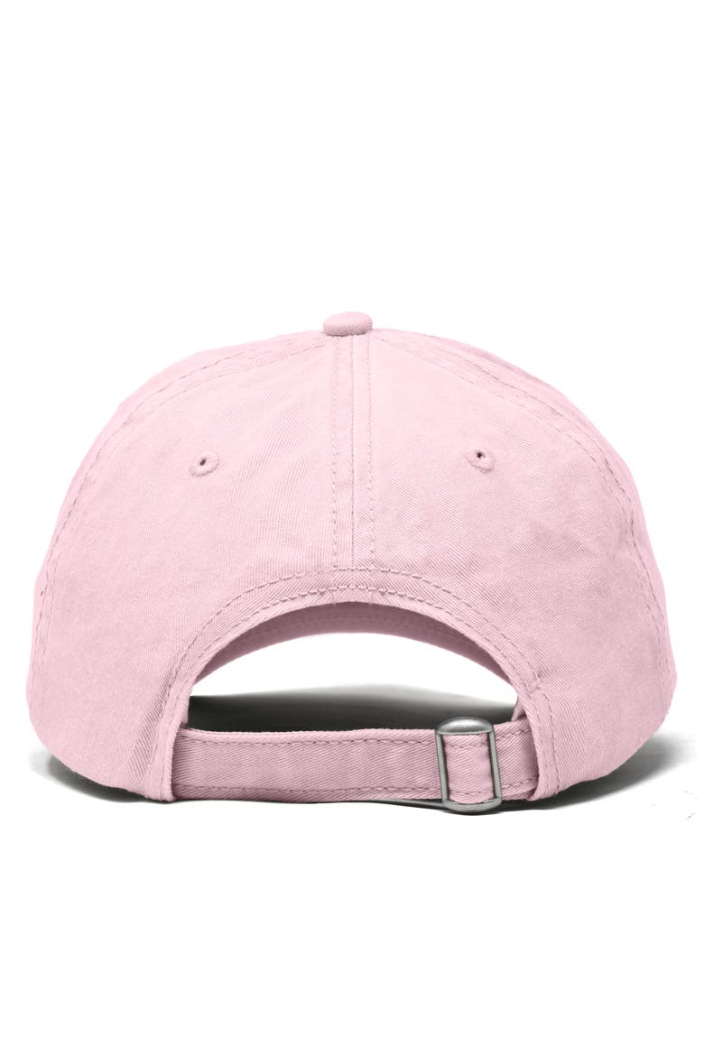 Blink Black Cat Dad Cap, Alternate, color, Washed Pink